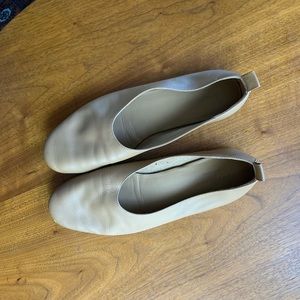 Everlane Leather Day Glove Flat Tan Brown Size 10.5